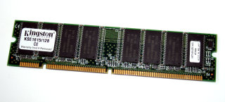 128 MB SD-RAM 168-pin PC-66 non-ECC  Kingston KSE1615/128   9901989