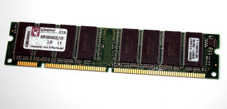128 MB SD-RAM 168-pin PC-100U non-ECC Kingston KVR100X64C2L/128  9902220  single-sided