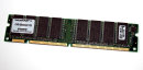 128 MB SD-RAM PC-100U non-ECC  Kingston KVR100X64C2/128  9905121 double-sided