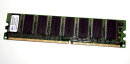 256 MB DDR-RAM 184-pin PC-2700U non-ECC 333MHz CL2.5 pmi...