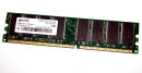 1 GB DDR-RAM  184-pin PC-3200U non-ECC  CL3  Qimonda...