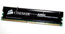 512 MB DDR-RAM 184-pin XMS PC-3200U non-ECC CL2  Corsair CMX512-3200C2 XMS3202v1.5