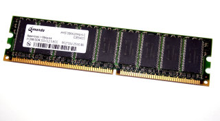 512 MB ECC DDR-RAM  PC-2700U Desktop-Memory Qimonda HYS72D64320HU-6-C