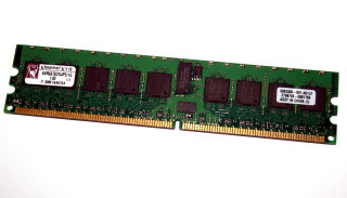 1 GB DDR2-RAM Registered-ECC PC2-5300 CL5  Kingston KVR667D2S4P5/1G   9965308