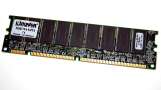 256 MB ECC SD-RAM 168-pin PC-100U  Kingston KSE1841/256  9902112  double-sided