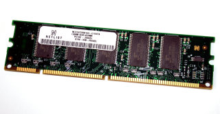 128 MB 168-pin SD-RAM PC-100 ECC CL2  Netlist NL31672S08163-C10HPA