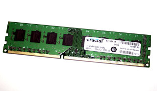 4 GB DDR3-RAM 240-pin PC3-12800U non-ECC 1,5V CL11  Crucial CT51264BA160B.C16FER2