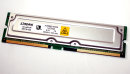 256 MB 184-pin RDRAM Rambus PC-800 non-ECC  Kingston KVR800X16/256
