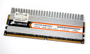 1 GB DDR2-RAM PC2-6400U CL4  Corsair CM2X1024-6400C4DHX...
