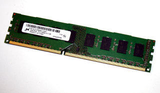 2 GB DDR3-RAM 240-pin 2Rx8 PC3-10600U non-ECC Micron MT16JTF25664AZ-1G4G1