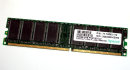 256 MB DDR-RAM 184-pin PC-2100U non-ECC CL2  Apacer P/N:77.10603.112