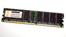 256 MB DDR-RAM 184-pin PC-2700U non-ECC DDR333 Mustang...