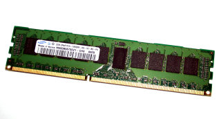 2 GB DDR3-RAM Registered ECC 2Rx8 PC3-10600R Samsung M393B5673DZ1-CH9