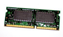 32 MB SO-DIMM 144-pin Laptop-Memory PC-100  Siemens HYS64V4200GDL-8