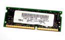 64 MB SO-DIMM 144-pin PC-100 CL2 Infineon HYS64V9200GDL-8-C2  IBM FRU: 20L0264