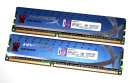 4 GB DDR3 RAM (2x2GB) PC3-12800U CL9 1.65V  Kingston...