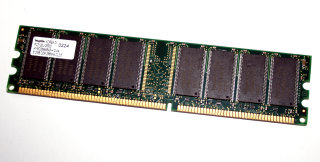 512 MB DDR-RAM 184-pin PC-2100U non-ECC Hynix HYMD264646A8-H Q AA