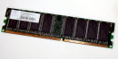 512 MB DDR-RAM PC-2700U non-ECC 333 MHz CL 2.5  Nanya NT512D64S8HC0G-6K