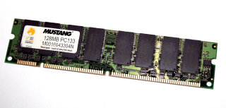 128 MB SD-RAM 168-pin PC-133 non-ECC CL3  Mustang M0016643304N