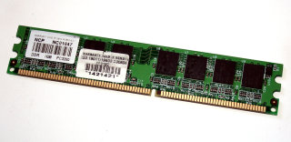 1 GB DDR-RAM 184-pin PC-3200U non-ECC  NCP 16-chip double-sided BGA