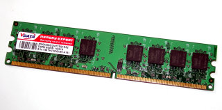 1 GB DDR2-RAM PC2-6400U non-ECC CL5  VDATA M2GVD6G3I4172Q1E52