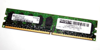 1 GB DDR2-RAM 240-pin 2Rx8 PC2-3200E ECC-Memory Qimonda HYS72T128020HU-5-A