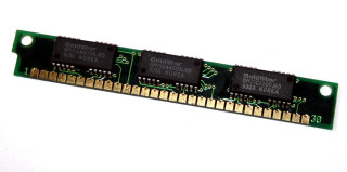 1 MB Simm 30-pin 60 ns 3-Chip 1Mx9 Parity (Chips: 2x GoldStar GM71C4400AJ60 + 1x  GM71C1000J60)  g