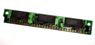 1 MB Simm 30-pin 70 ns 3-Chip 1Mx9 (Chips: 2x Fujitsu 814400A-70 + 1x 81C1000A-70)