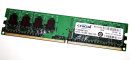 1 GB DDR2-RAM PC2-5300U non-ECC 667 MHz  Crucial...