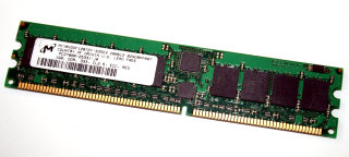 1 GB DDR-RAM 184-pin PC-2700R CL2.5 Registered-ECC Micron MT18VDDF12872Y-335D3