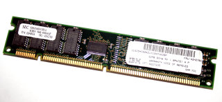 32 MB EDO-DIMM 60ns non-ECC Buffered Samsung KMM364E410BK-6   IBM-FRU: 42H2780