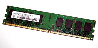 2 GB DDR2-RAM 240-pin PC2-6400U non-ECC Aeneon AET860UD00-25DC08X