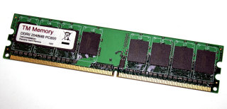 2 GB DDR2-RAM 240-pin PC2-6400U non-ECC  TM Memory TMD22048M800H   single-sided