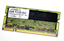 256 MB DDR RAM 200-pin PC-2100S Laptop-Memory Swissbit...