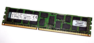 8 GB DDR3-RAM Registered ECC 2Rx4 PC3L-10600R  Kingston KVR13LR9D4/8HC   9965516