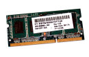2 GB DDR3-RAM 204-pin SO-DIMM 1Rx8 PC3-10600S Ramaxel...