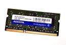 1 GB DDR3 RAM 1Rx8 PC3-10600S 204-pin Laptop-Memory  Adata AD73I1A0873EG