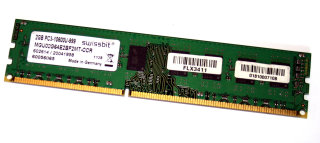 2 GB DDR3-RAM 240-pin PC3-10600U non-ECC Swissbit M2U02G64E2BF2MT-CCR