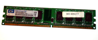 2 GB DDR2-RAM 240-pin PC2-6400U non-ECC CL5   Team TEDD2048M800C5 single-sided