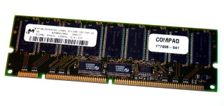 512 MB SD-RAM 168-pin PC-133R Registered-ECC Micron MT18LSDT6472G-133B1