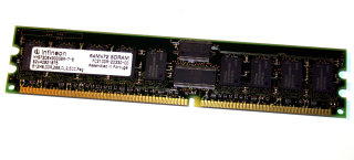 512 MB DDR-RAM 184-pin PC-2100R Registered-ECC CL2 Infineon HYS72D64300GBR-7-B