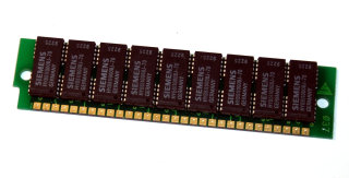 1 MB Simm 30-pin 70 ns mit Parity 9-Chip 1Mx9 Chips: 9x Siemens HYB511000BJ-70