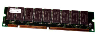 64 MB EDO-DIMM 3.3V 60 ns  168-pin  unBuffered-ECC Samsung KMM374F803AK-6U