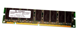 256 MB SD-RAM 168-pin ECC PC-133 CL3 Infineon HYS72V32300GU-7.5-C2