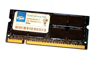 2 GB DDR2 RAM 200-pin PC2-5300S  DDRII667MHz Team TSDD2048M667-E