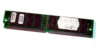 16 MB FastPage-RAM mit Parity 70 ns PS/2-Simm 72-pin   Toshiba THM364020BS-70