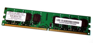 2 GB DDR2-RAM 240-pin PC2-6400U non-ECC CL6  Unifosa GU342G0ALEPR692C6CE