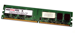 1 GB DDR2- RAM 240-pin PC2-4200U non-ECC CL4   extrememory EXME01G-DD2N-533D40-E1-VH