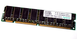 256 MB SD-RAM 168-pin PC-133U non-ECC CL2   Apacer 71.84353.115
