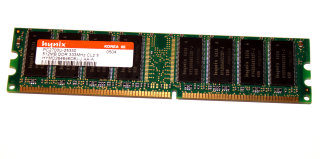 512 MB DDR-RAM 184-pin PC-2700U non-ECC Hynix HYMD264646D8J-J AA-A